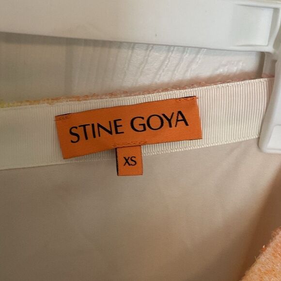 Stine Goya Arwen Multicolor Pastel Ombre Sequin Midi Skirt Size XS - Picture 4 of 5